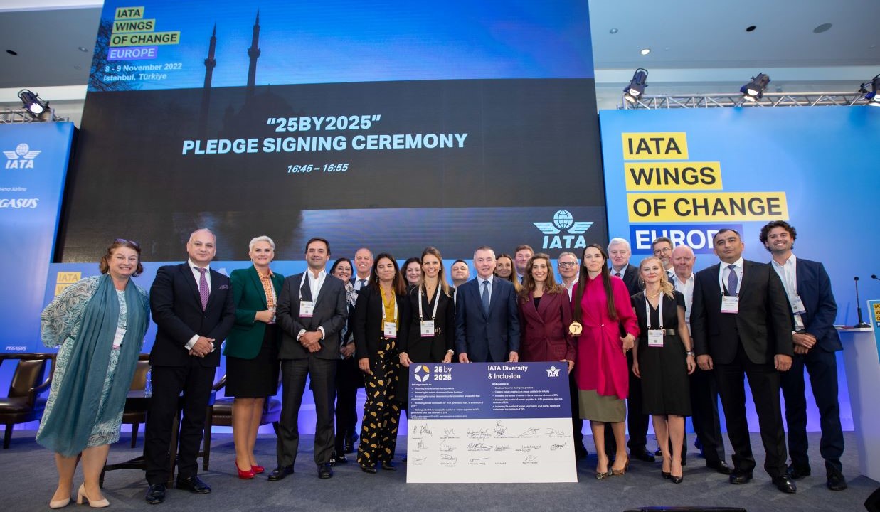 Hitit, IATA’nın havacılık sektöründeki cinsiyet dengesini sağlamak için başlattığı 25by2025 inisiyatifinin imzacısı oldu