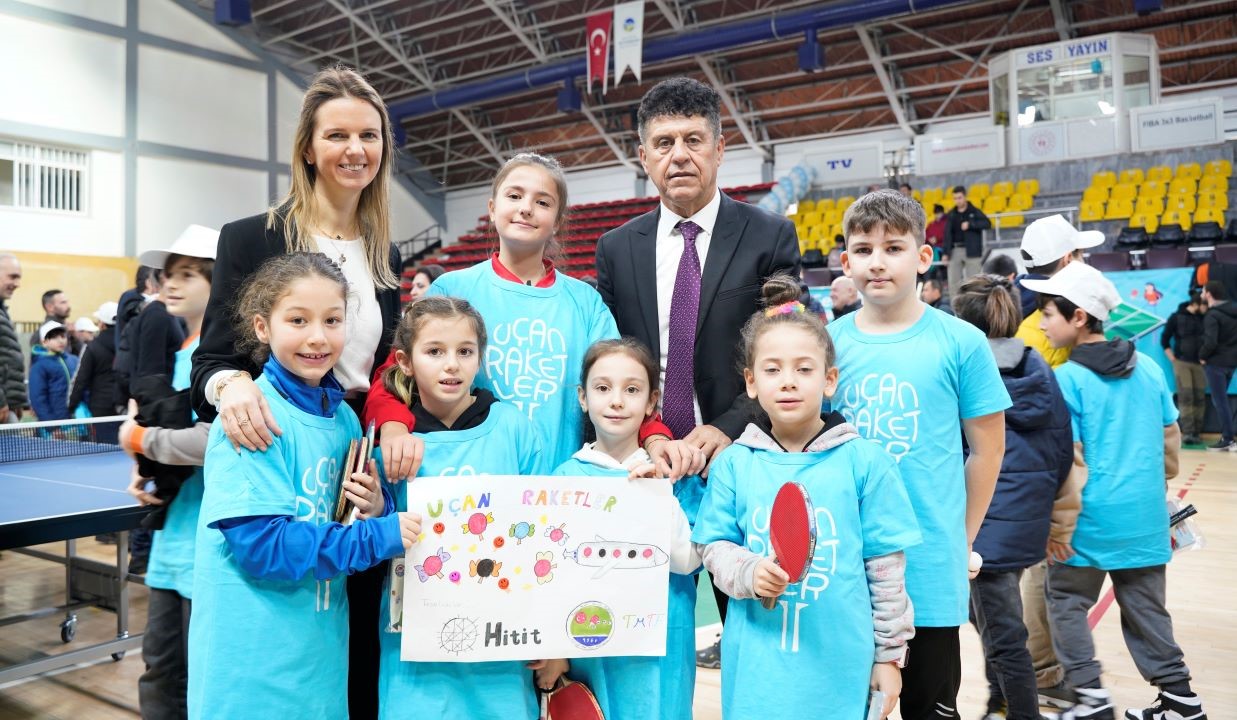 Uçan Raketler Projesi Çocuk ve Gençleri Masa Tenisi ile Buluşturmaya Devam Ediyor