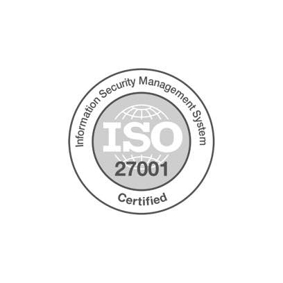 Information Security Management System ISO 27001 Certified